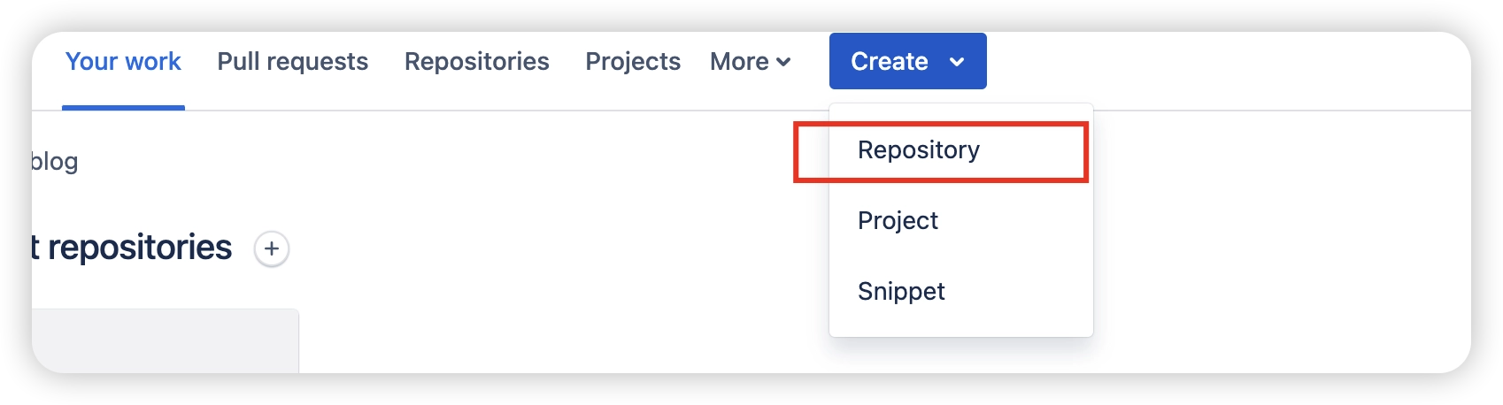 create repository