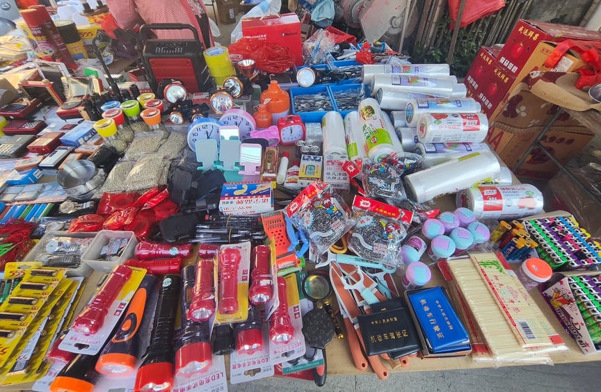 A corner of this year’s market