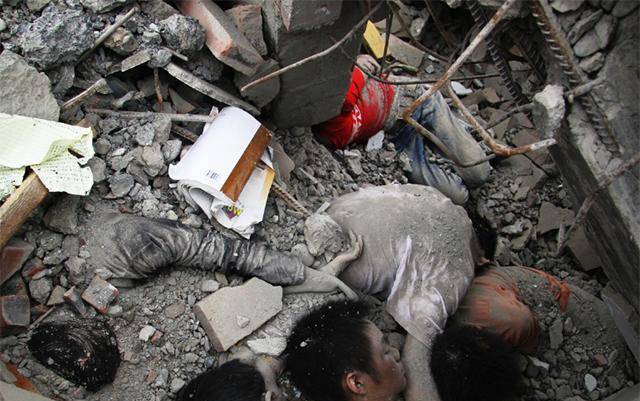 Children after the disaster