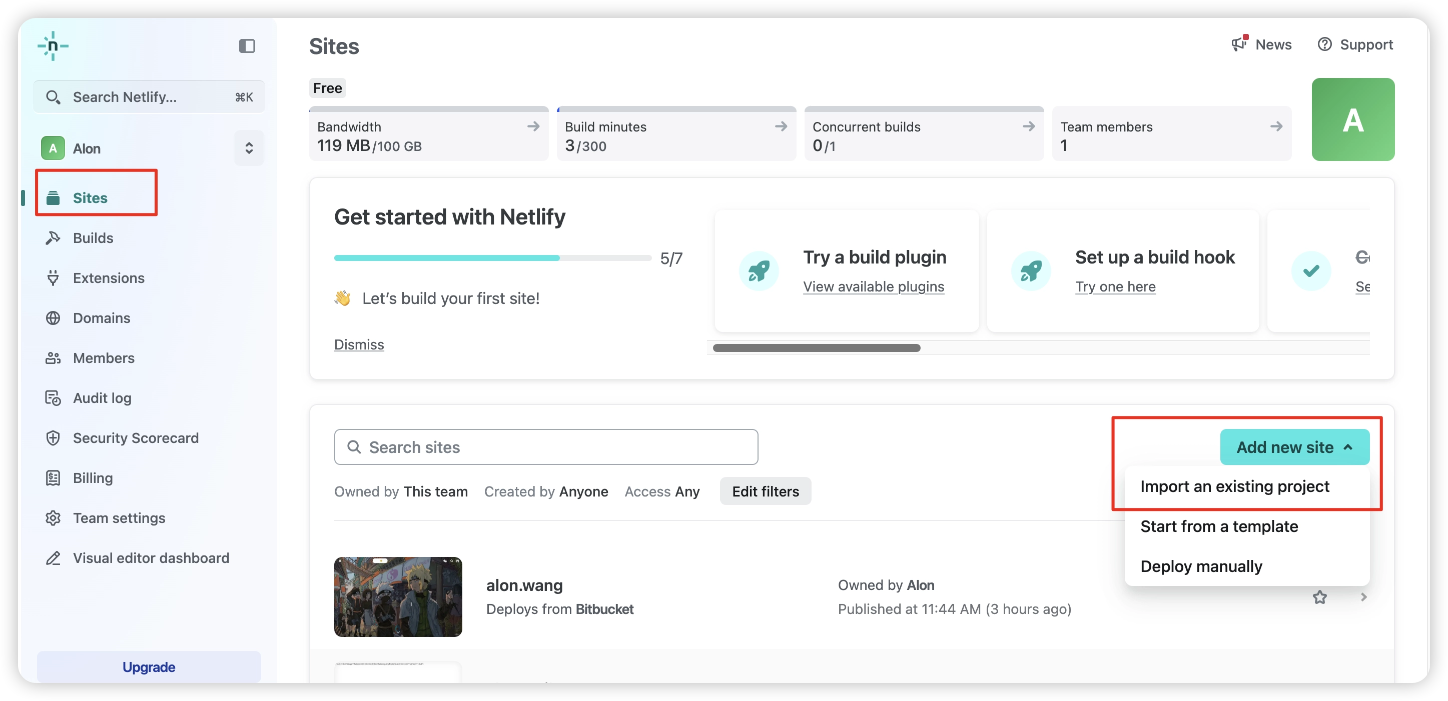 select repository